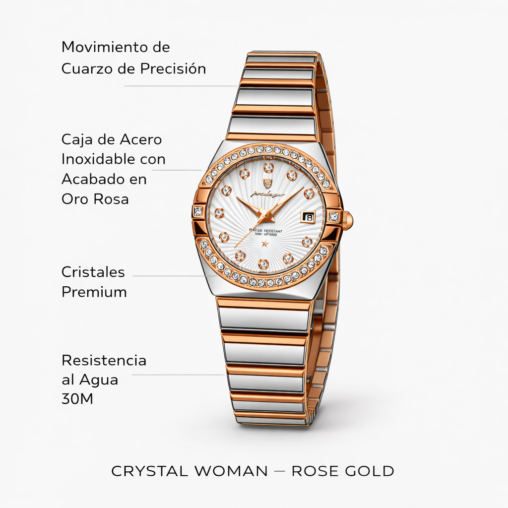 Crystal Woman - Rose Gold