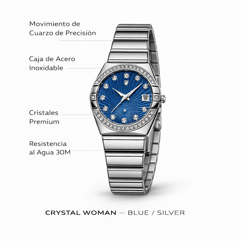 Crystal Woman - Blue