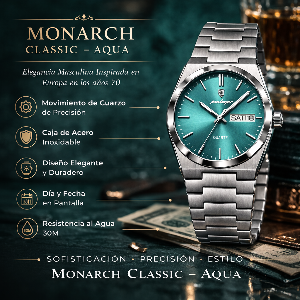 Monarch Classic - Aqua