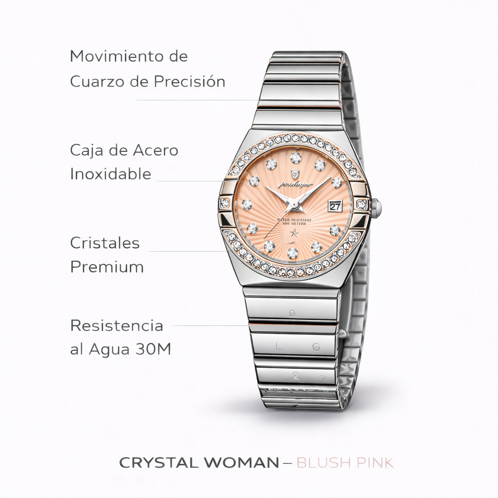 Crystal Woman - Blush Pink