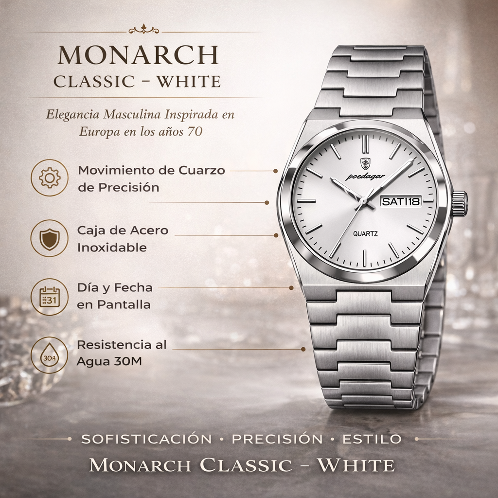 Monarch Classic - Passion White